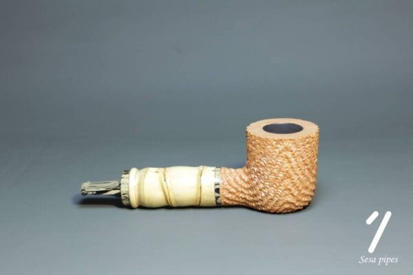 C. 55 Pot rusticata effetto deep sandblast